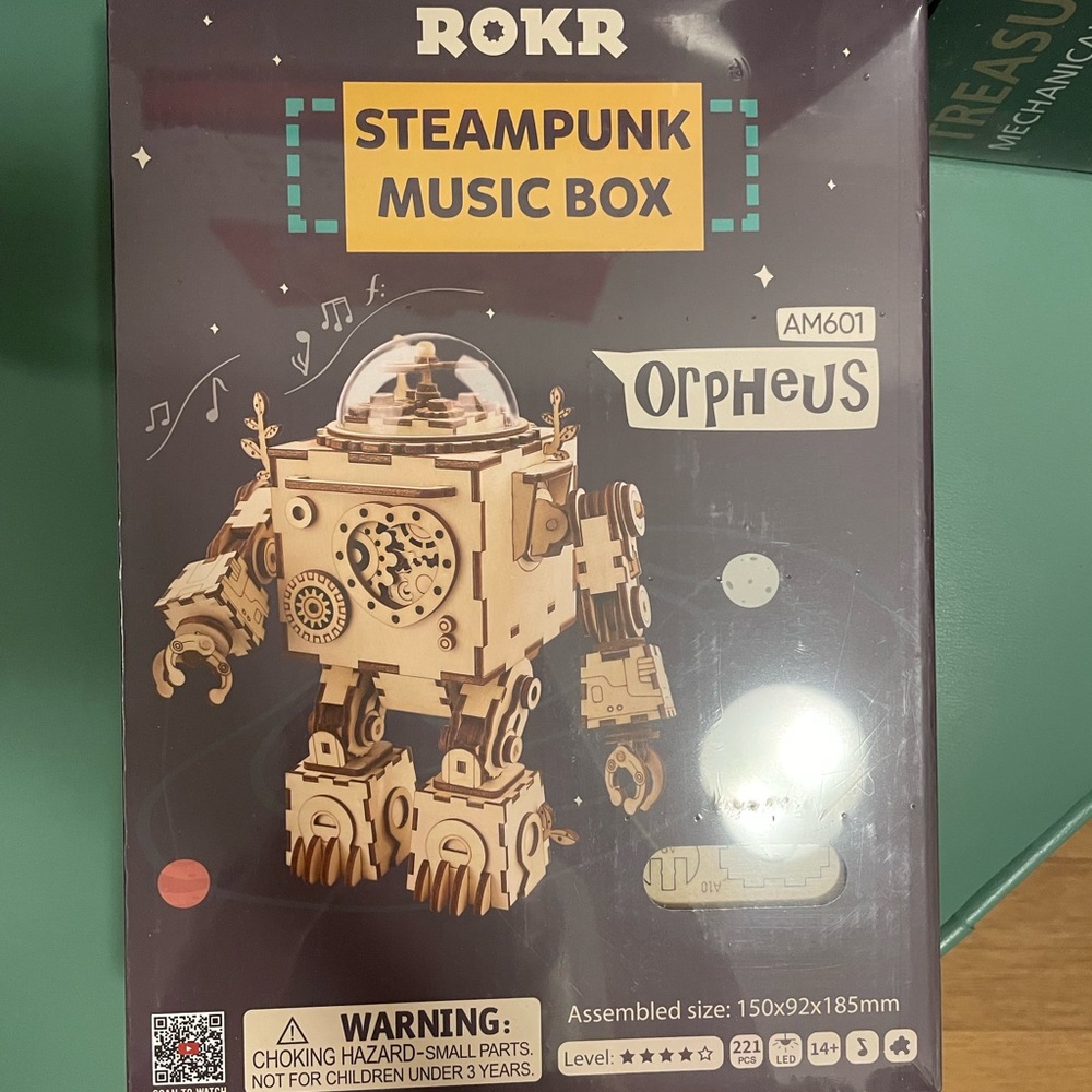 ROKR steampunk robot 3D puzzle building blocks